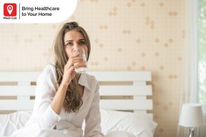 prevent dehydration from diarrhea, 24-hour doctor service, doctor visit, IV therapy, medi-call, medicall