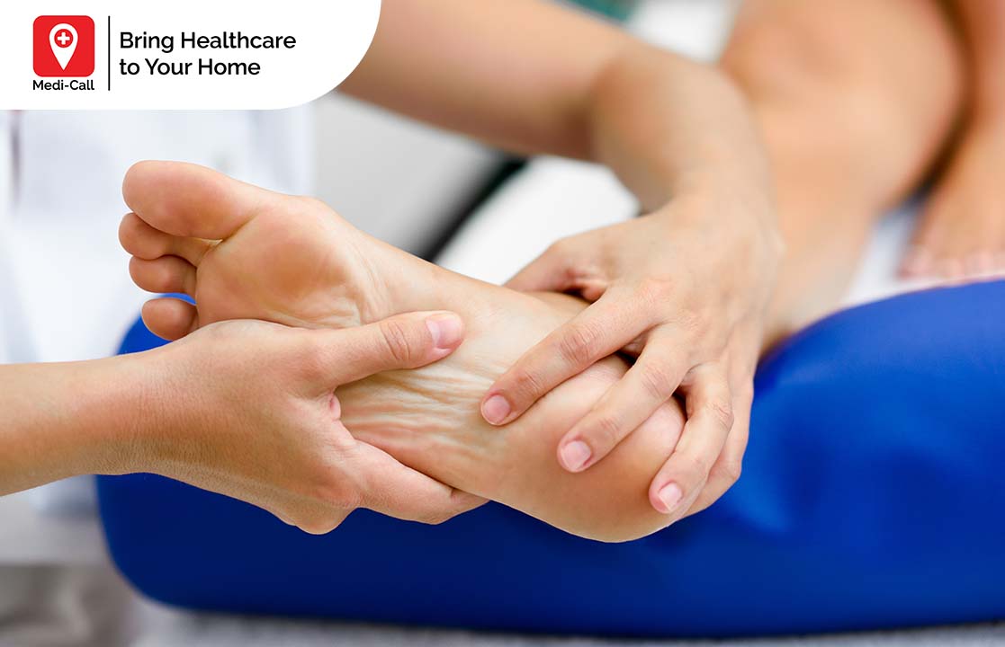 penyebab foot drop, foot drop, mengatasi foot drop, drop foot, Medicall, Medi-Call