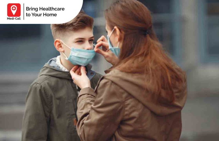 cara menggunakan masker yang baik dan benar, MediCall, Medi-Call
