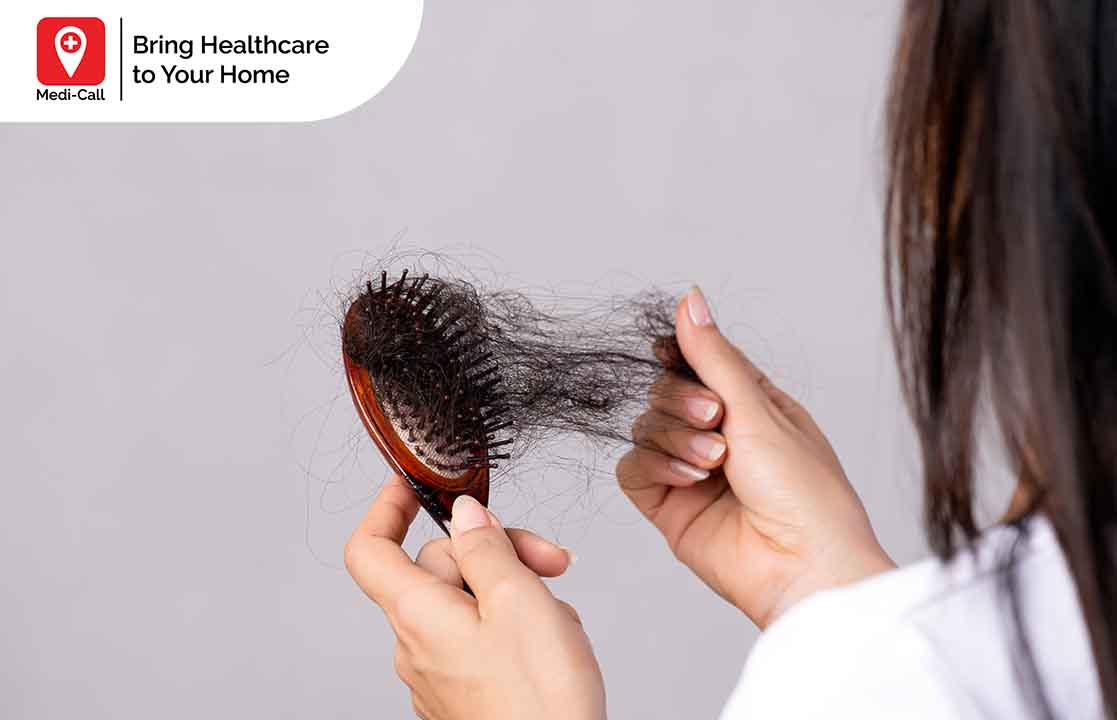 masalah kesehatan jadi penyebab rambut rontok, mengatasi rambut rontok, penyebab rambut rontok, Medicall, Medi-Call