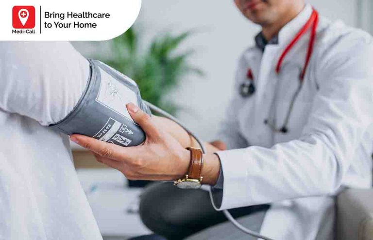 cek kadar asam urat Medi-Call