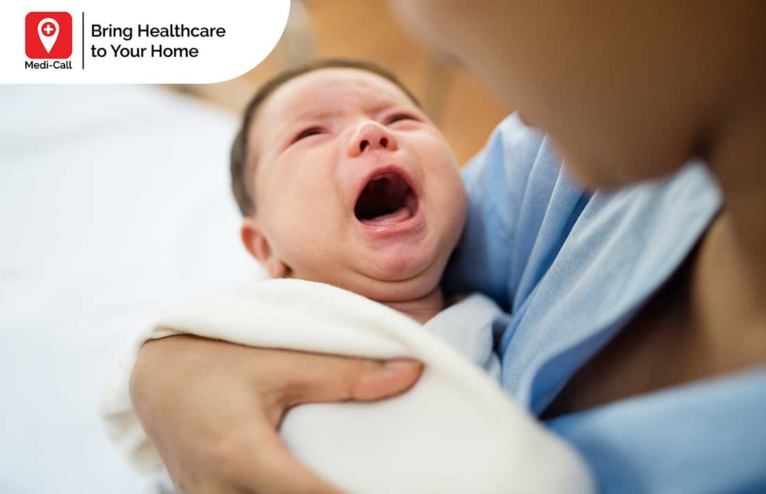 penyebab bayi baru lahir menangis Medi-Call