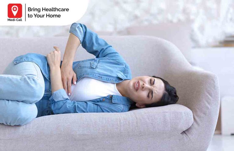 abdominal distension Medi-Call