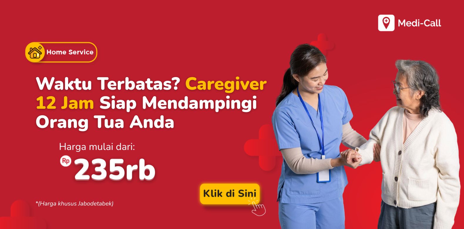 Email Blast Layanan Caregiver 12 Jam Fleksibel Medi-Call