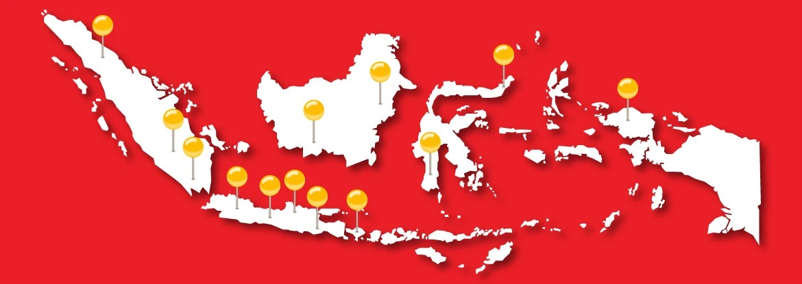 Peta jangkauan layanan Medi-Call